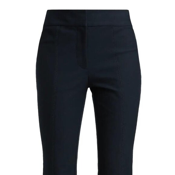 Derek Lam 10 Crosby Maeve Pants | Slit Hem Flare | Midnight Blue | Size 0 | NWT - Picture 2 of 3